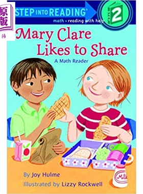Step into Reading(Step 2)Mary Clare Likes To Share 兰登阅读进阶2 一起去分享 英文原版儿童亲子少儿绘本3-6岁【中商原版