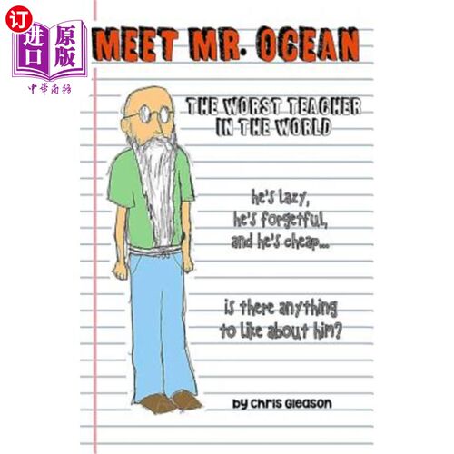 海外直订Meet Mr. Ocean: The Worst Teacher in the World 认识海洋先生：世界上最差的老师