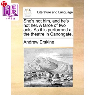 Her. Performed Two Not 他也不是她 海外直订She Acts. 她不是他 Him and the Farce 两幕