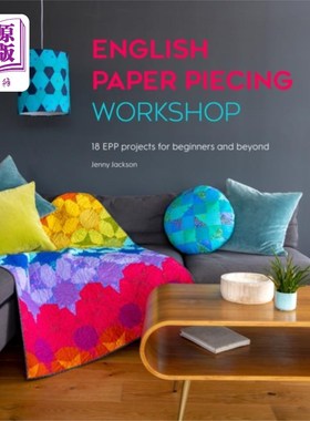 海外直订English Paper Piecing Workshop 英语拼纸工作坊