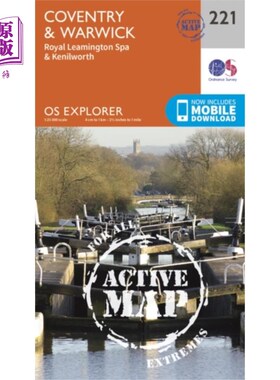 海外直订Coventry and Warwick, Royal Leamington Spa and K... 考文垂和沃里克，皇家莱明顿温泉和凯尼尔沃思