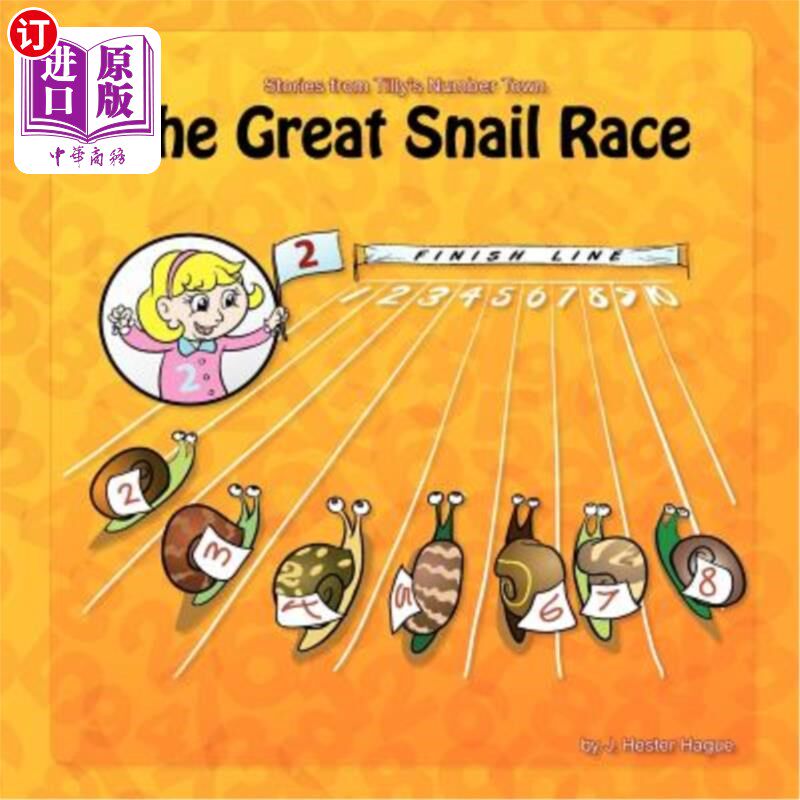 海外直订The Great Snail Race: Stories From Number Town 大蜗牛赛跑:来自数字镇的故事