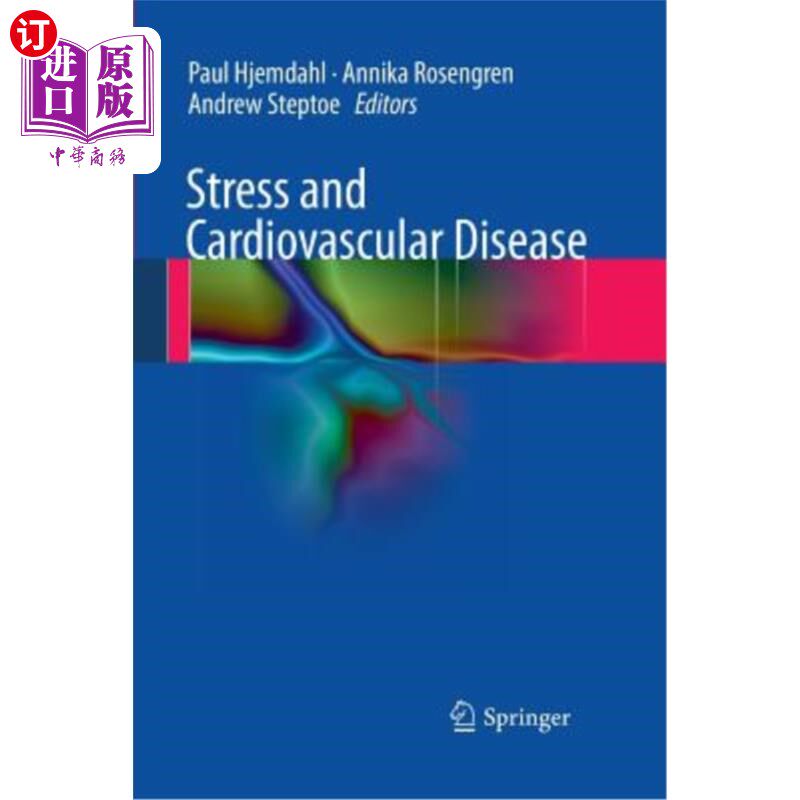 海外直订医药图书Stress and Cardiovascular Disease 压力与心血管疾病