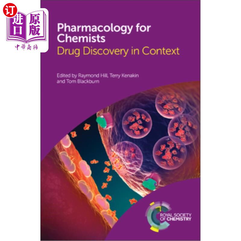 海外直订医药图书Pharmacology for Chemists: Drug Discovery in Context 化学家药理学：背景下的药物发现