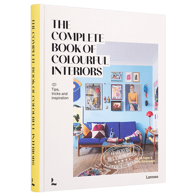 现货 Complete Book of Colourful Interiors 进口艺术 彩色内饰全书【中商原版】