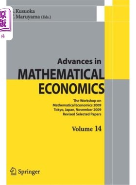 海外直订Advances in Mathematical Economics Volume 14: The Workshop on Mathematical Econo 数学经济学进展第14