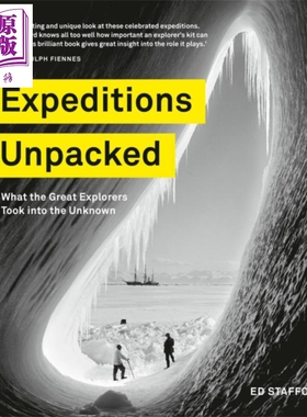 现货 探险解密 伟大的探险家带着什么进入未知世界 Expeditions Unpacked 英文原版【中商原版】