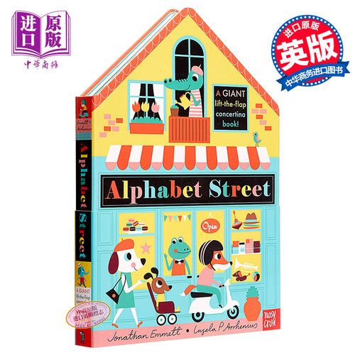 现货【中商原版】字母街英文