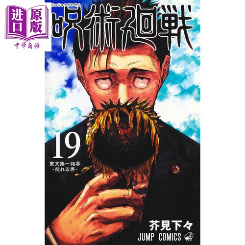 漫画 咒术回战 19 芥见下下 集英社 日文原版漫画书 呪術廻戦【中商原版】