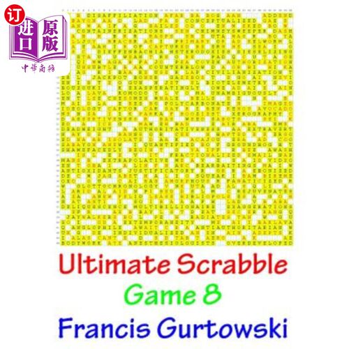 海外直订Ultimate Scrabble Game 8 终极拼字游戏8