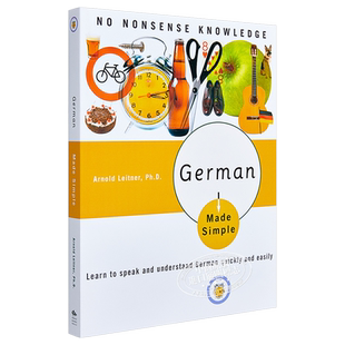 轻松学德语 英文原版 German Made Simple