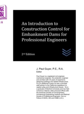 海外直订An Introduction to Construction Control for Embankment Dams for Professional Eng 专业工程师对筑坝施工控制的