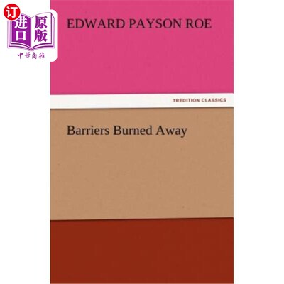 海外直订Barriers Burned Away 壁垒被烧掉