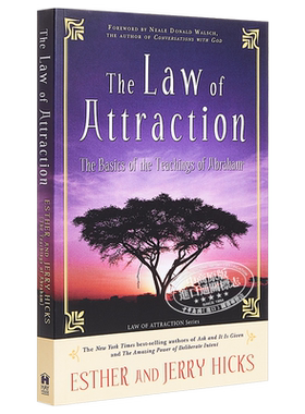 吸引力法则 成就你的美好人生 豆瓣高分 英文原版 The Law of Attraction Esther Hicks Jerry Hicks【中商原版】