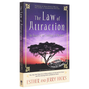 预售 吸引力法则 成就你的美好人生 豆瓣高分 英文原版 The Law of Attraction Esther Hicks Jerry Hicks【中商原版】