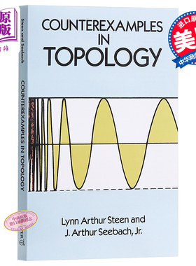 预售 Counterexamples in Topology 英文原版 拓扑学中的反例 Lynn Arthur Steen等【中商原版】