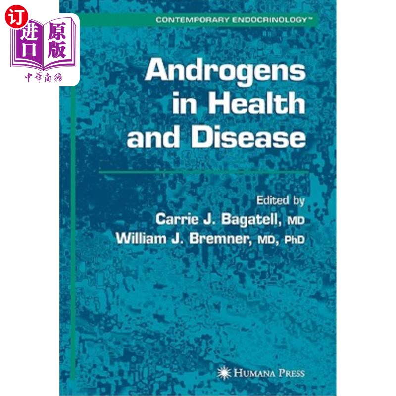 海外直订医药图书Androgens in Health and Disease 健康与疾病中的雄激素