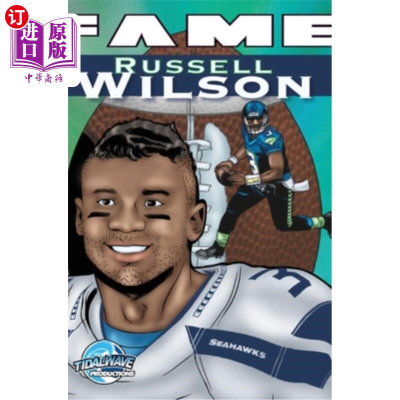 海外直订fame: russell wilson 名声:拉塞尔·威尔逊