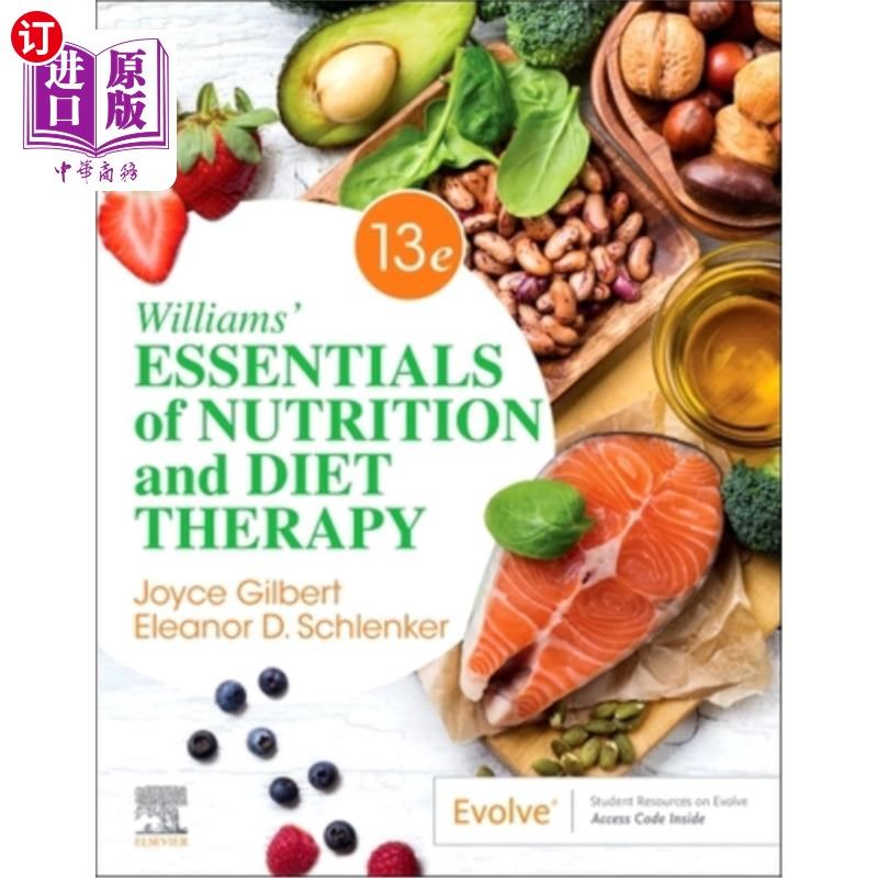 海外直订医药图书Williams' Essentials of Nutrition and Diet Therapy 威廉姆斯的《营养与饮食疗法要点》