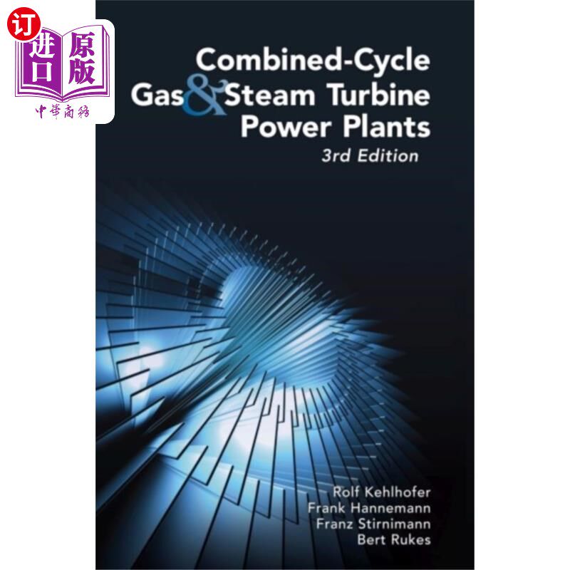 海外直订Combined-Cycle Gas & Steam Turbine Power Plants 联合循环燃气和蒸汽涡轮机发电厂