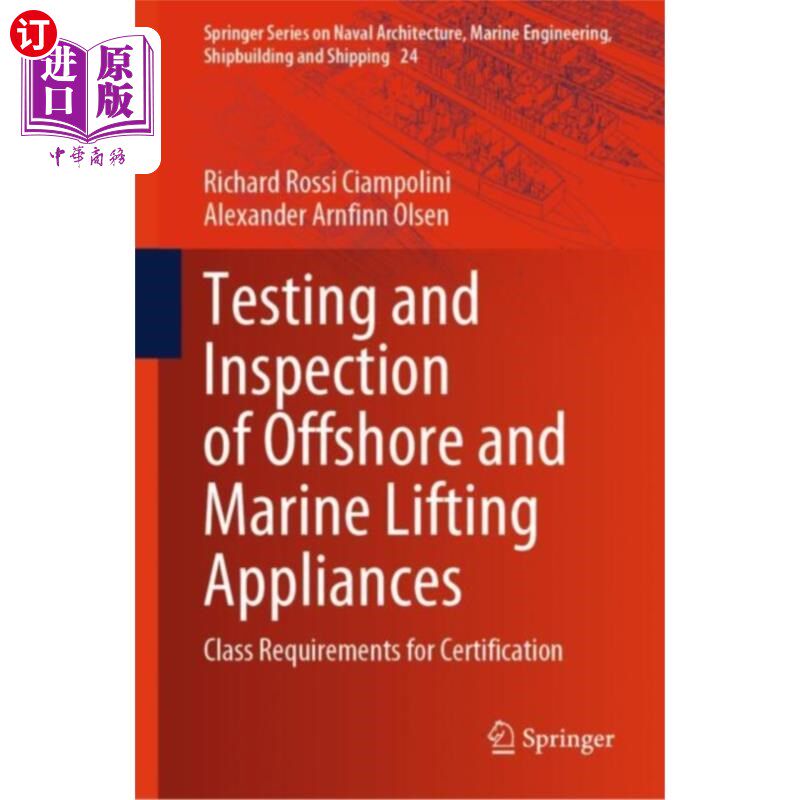 海外直订Testing and Inspection of Offshore and Marine Li... 海上起重设备的试验和检验
