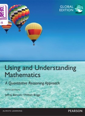 海外直订Using and Understanding Mathematics: A Quantitat... 使用和理解数学:定量推理方法:全球版