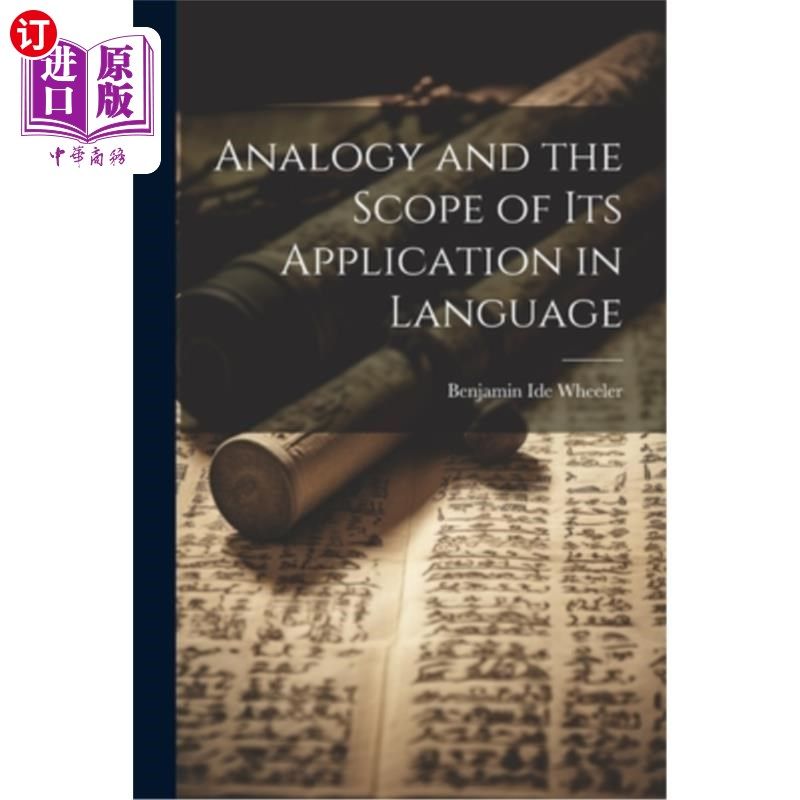 海外直订Analogy and the Scope of Its Application in Language 类比及其在语言中的应用范围