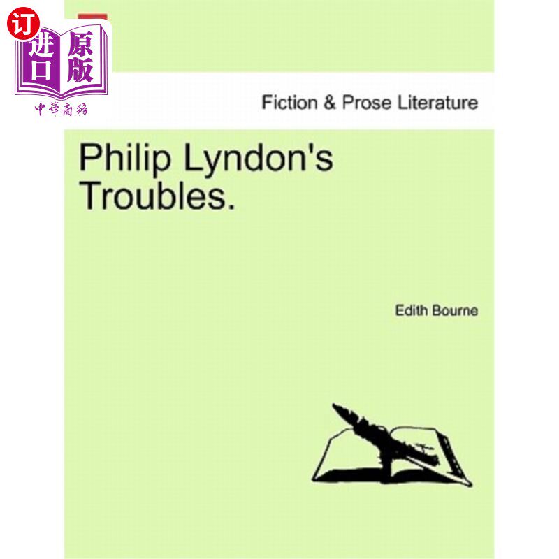 海外直订Philip Lyndon's Troubles. 菲利普·林登的麻烦。