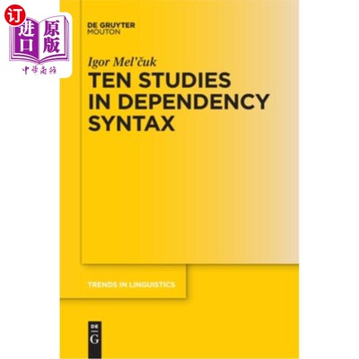 海外直订Ten Studies in Dependency Syntax 依赖句法的十项研究