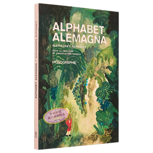 Alemagna字母表 法文原版 Labecedaire Alemagna Beatrice Alemagna 法文儿童绘本 法文字母表【中商原版】