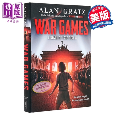 预售 战争游戏 War Games 英文原版 Alan Gratz 柏林奥运会 难民与英雄作者之手【中商原版】