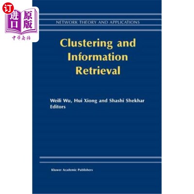 海外直订Clustering and Information Retrieval 聚类与信息检索
