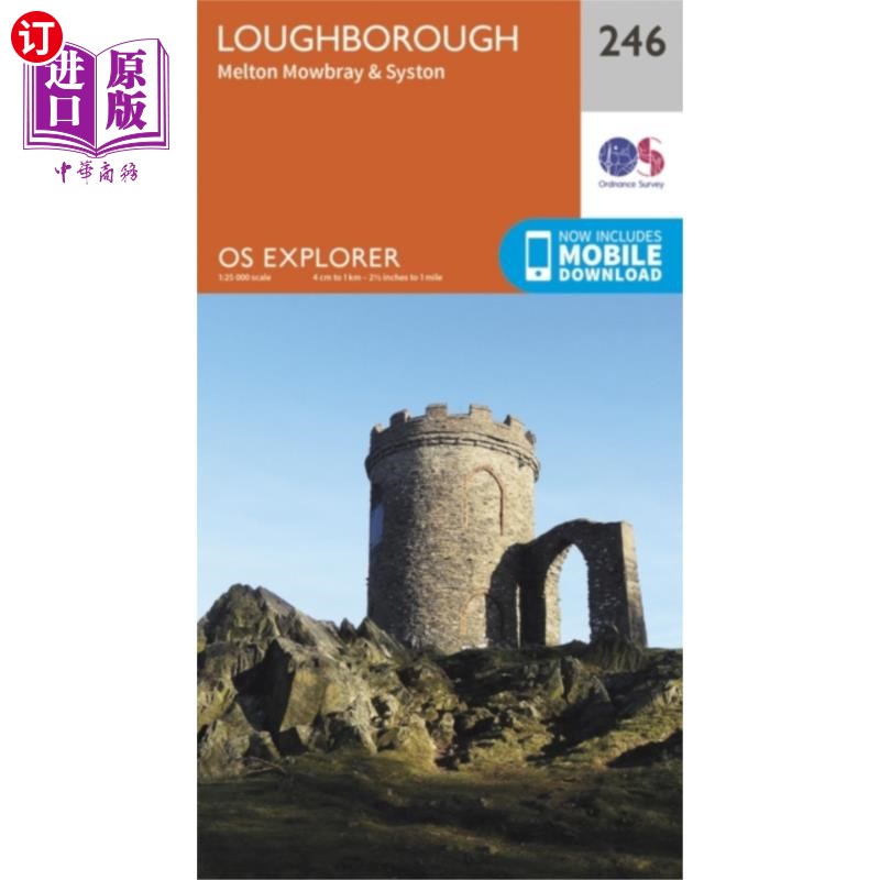 海外直订Loughborough, Melton Mowbray and Syston 拉夫堡，梅尔顿·莫布雷和希斯顿