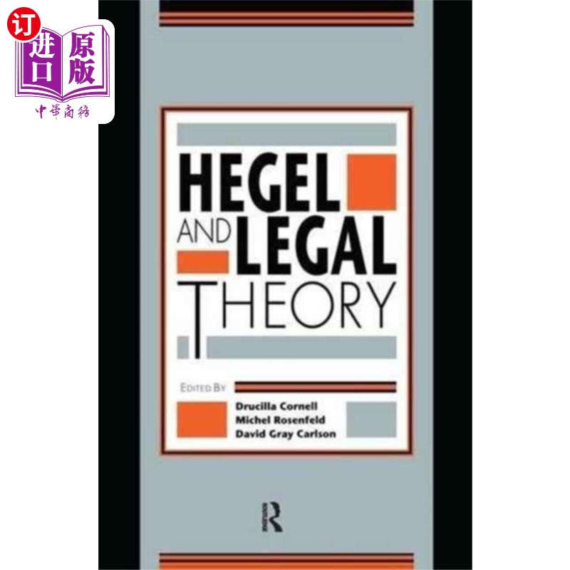 海外直订Hegel and Legal Theory黑格尔与法学理论