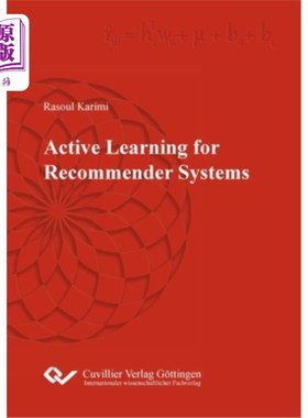 海外直订Active Learning for Recommender Systems 推荐系统的主动学习