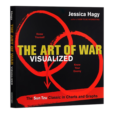 【中商原版】用图表解读《孙子兵法》 英文原版 The Art of War Visualized: The Sun Tzu Classic in Charts and Graphs