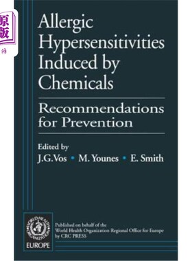 海外直订医药图书Allergic Hypersensitivities Induced by Chemicals: Recommendations for Prevention 化学品引起的过敏性