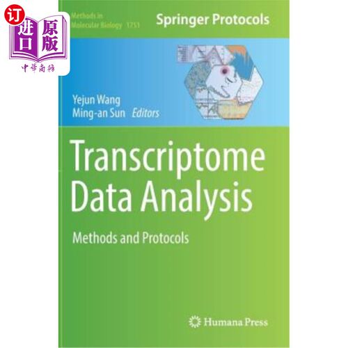 海外直订医药图书Transcriptome Data Analysis: Methods and Protocols 转录组数据分析:方法和协议