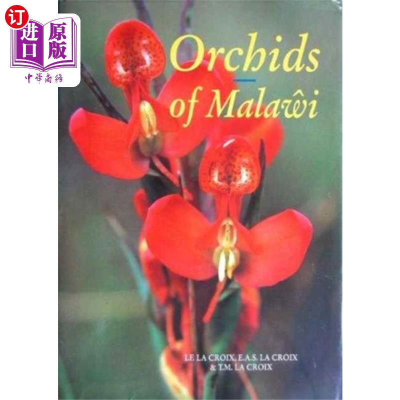海外直订Orchids of Malawi 马拉维的兰花