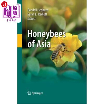 海外直订Honeybees of Asia 亚洲的蜜蜂