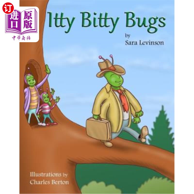 海外直订Itty Bitty Bugs 细碎的虫子