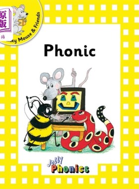 海外直订Jolly Phonics Readers, Inky & Friends, Level 2 快乐的语音读本，Inky & Friends，第2级