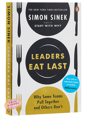 预售 领导吃在后 英文原版 领导力 Leaders Eat Last Simon Sinek Portfolio Penguin 团队领导在后吃饭