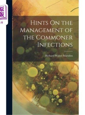 海外直订医药图书Hints On the Management of the Commoner Infections 常见感染的处理提示