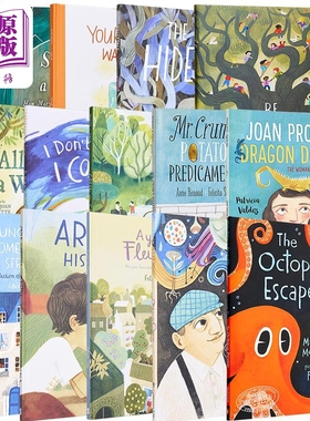 Felicita Sala精品绘本系列 安徒生插画家得主 英文原版绘本 The Octopus Escapes八爪鱼大逃亡 石榴街10号的午餐【中商原版】