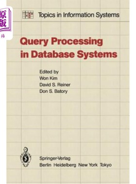 海外直订Query Processing in Database Systems 数据库系统中的查询处理