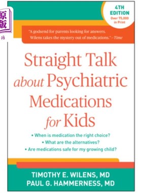 海外直订医药图书Straight Talk about Psychiatric Medications for Kids 儿童精神药物的直接对话