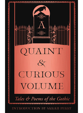 现货 A Quaint and Curious Volume 英文原版 奇特的书：名家经典惊悚作品选集 小说合集【中商原版】