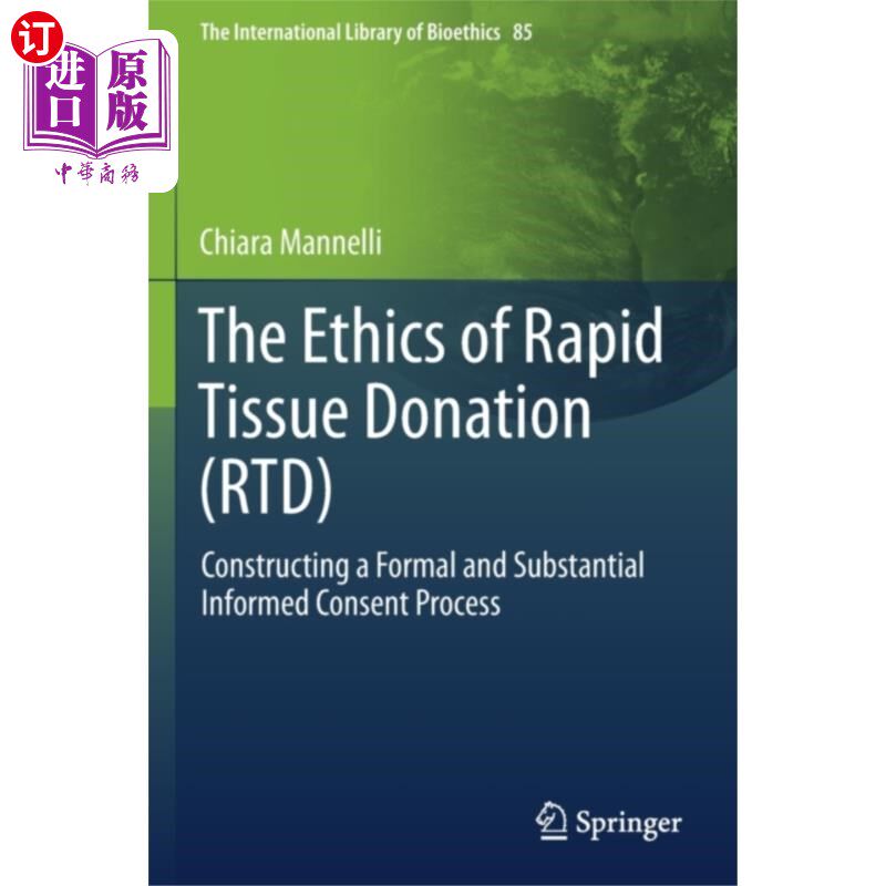 海外直订医药图书Ethics of Rapid Tissue Donation (RTD) 快速组织捐献伦理