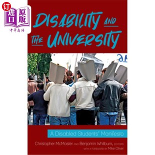 Students 宣言 the 残疾学生 残疾与大学 Manifesto Disabled University and 海外直订Disability